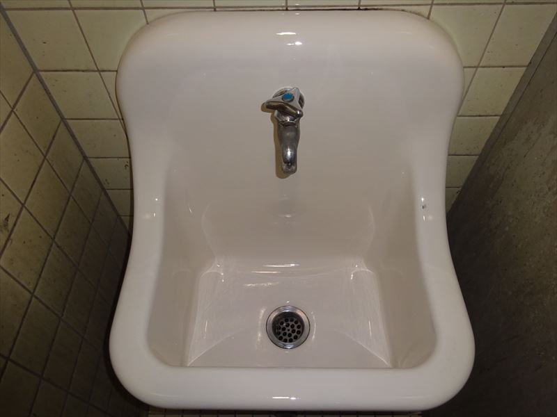 施工後の掃除用流し